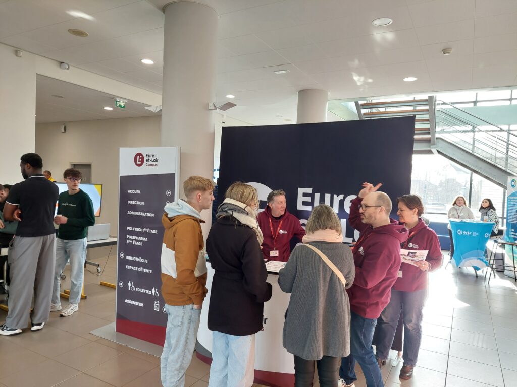 Retour sur la journée Portes Ouvertes 2026 2026 02 07 Porte ouverte Eure et Loir campus 19